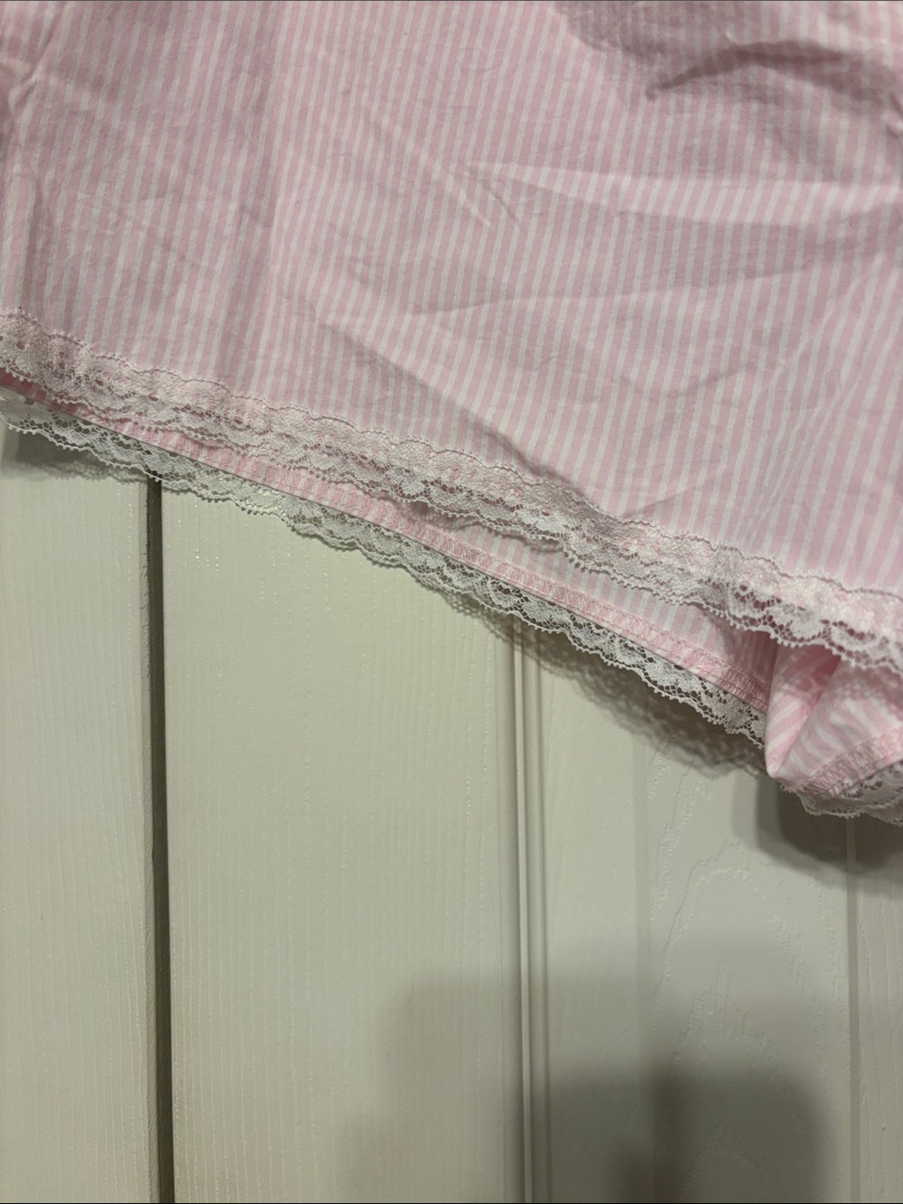 Skims Cotton Poplin Sleep Shorts - Picture 3 of 6